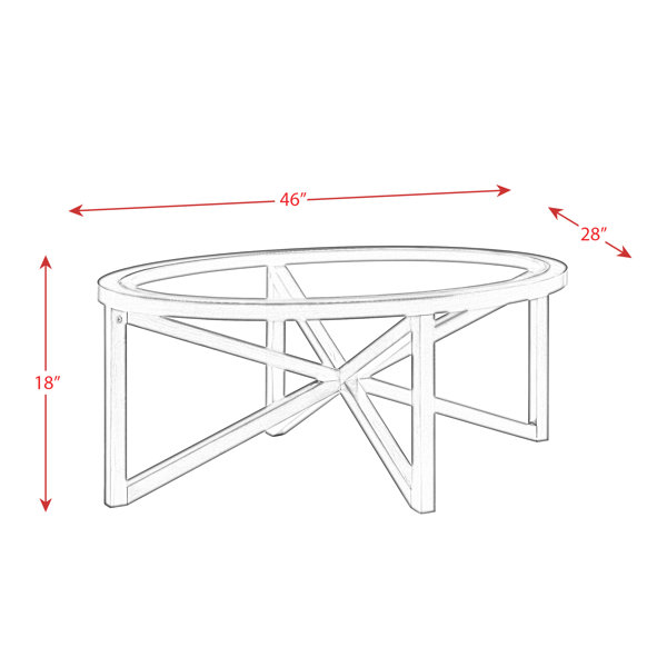 Wrought Studio Luebbert 3 Piece Living Room Table Set & Reviews Wayfair